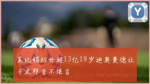 莱比锡标价超13亿19岁迪奥曼德让卡皮耶苦不堪言